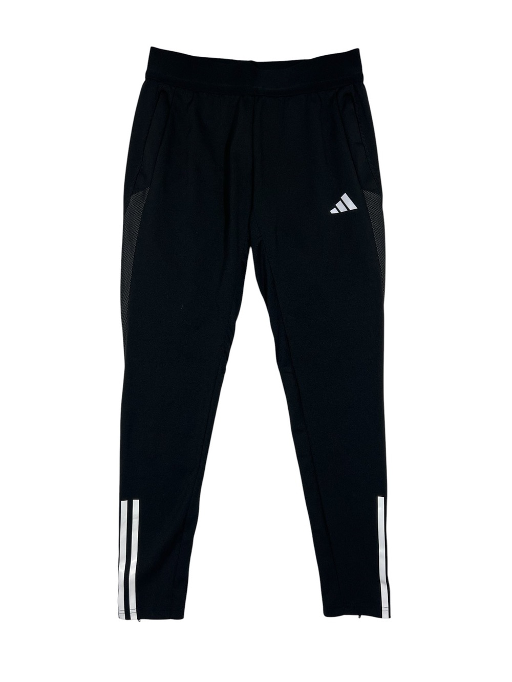 ADIDAS TIRO 23 competition training pants soccer black white slim fit size SMALL
